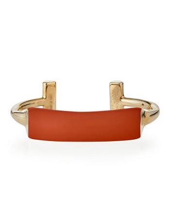 Lauren Enamel Bar Cuff Bracelet