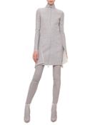Long-sleeve Double-face Apron Dress