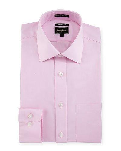 Trim-fit Oxford Dress