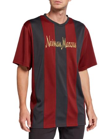 Men's Retro Pique Soccer Jersey