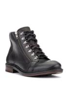 Men's Hayess Mixed Leather Combat Boots