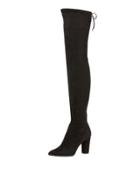 Marilyn Suede Over-the-knee Boot
