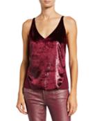 Lucy Velvet V-neck Cami