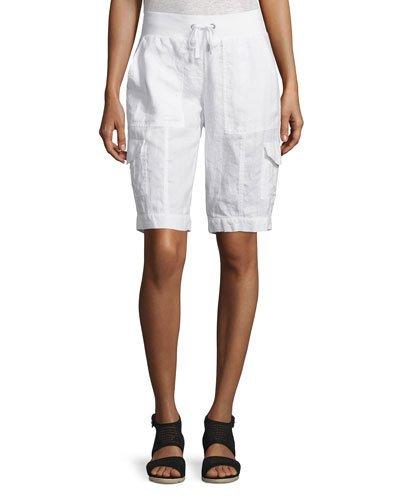 Drawstring Organic Linen Cargo