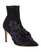 Jumbo Lilico Suede Ankle Booties