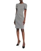 Puff Sleeve Jacquard
