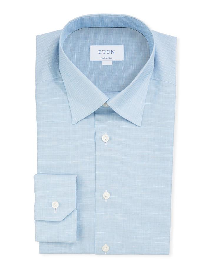 Men's Textured Contemporary Dress