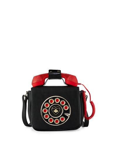 Rhinestones Phone Crossbody Bag