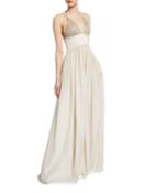 Halter-neck Embellished