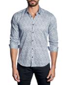 Men's Semi-fitted Vintage Floral Print