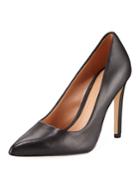 Teri Leather High-heel Pumps