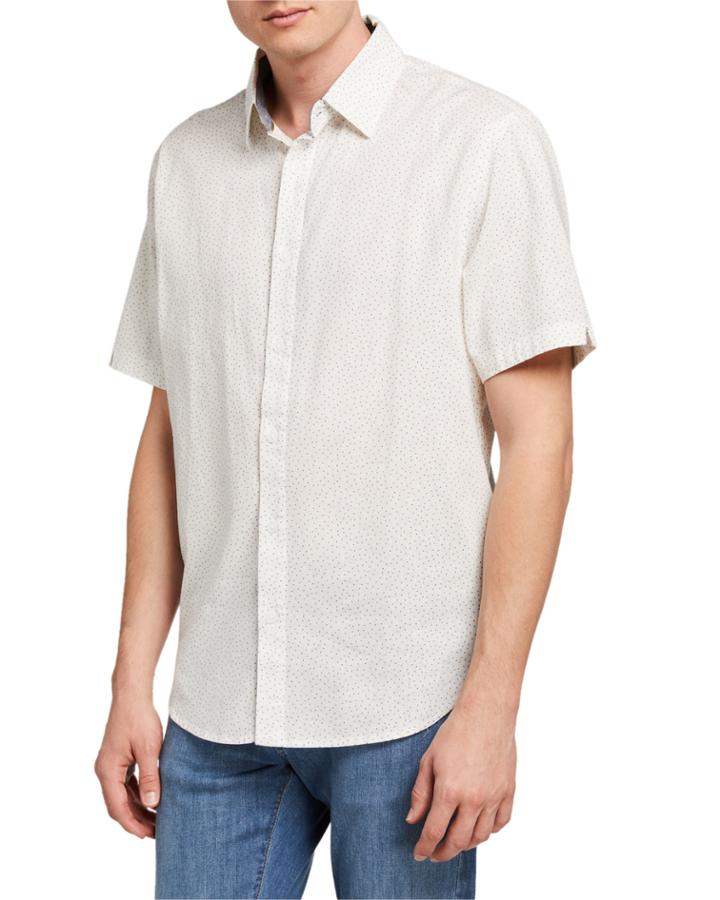 Men's Shores Linen-blend Short-sleeve