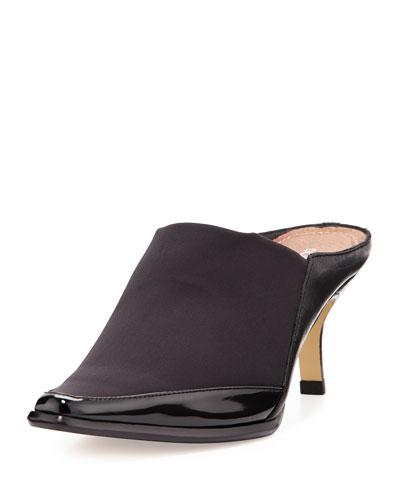 Lucki Square-toe Leather-trim
