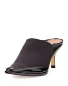 Lucki Square-toe Leather-trim