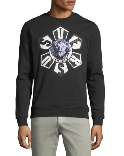 Versus Lion-embroidered