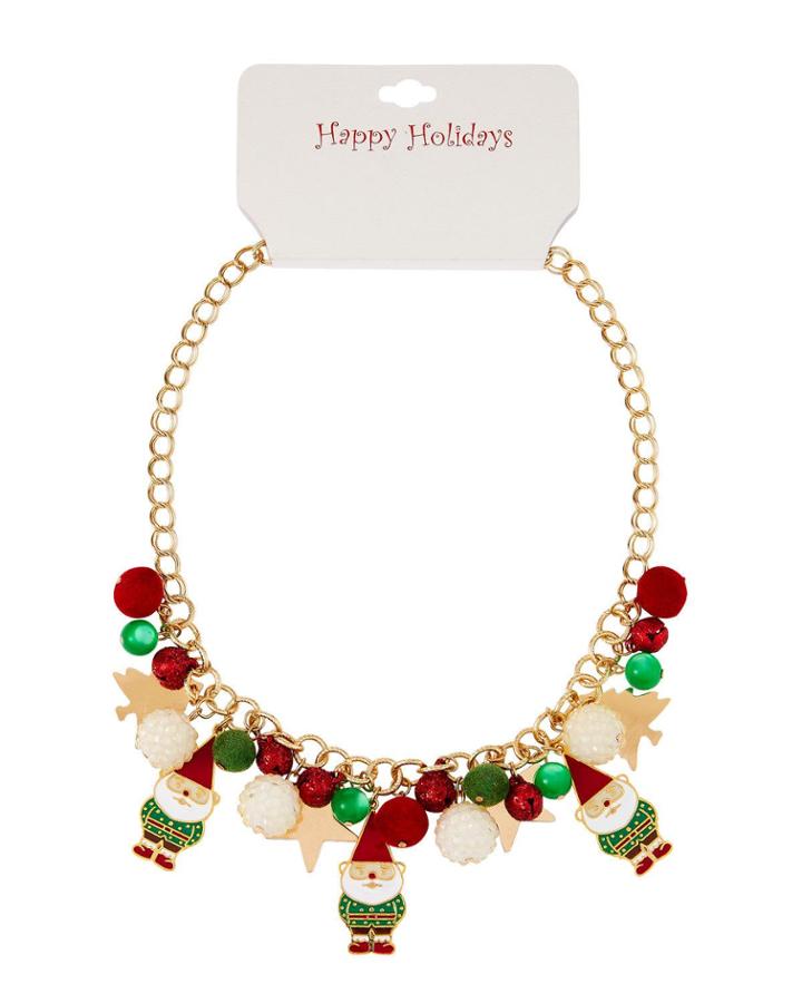 Holiday Gnome Necklace