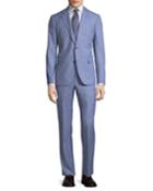 Modern-fit Two-piece Wool Suit,