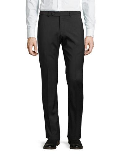 Theo Wool Straight-leg Trousers