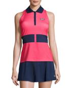 Mb Court Central Sleeveless Polo
