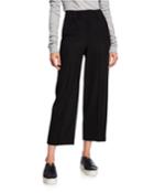 Straight-leg Crop Pants