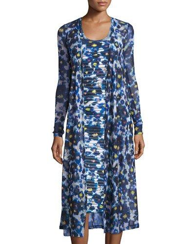 Floral-print Mesh