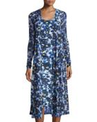 Floral-print Mesh