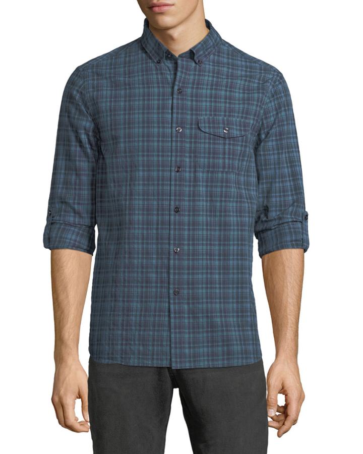 Crinkled Plaid