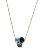 Rock Candy 18k Mixed-stone Pendant Necklace,