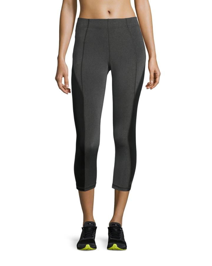 Colorblocked Mid-rise Cropped