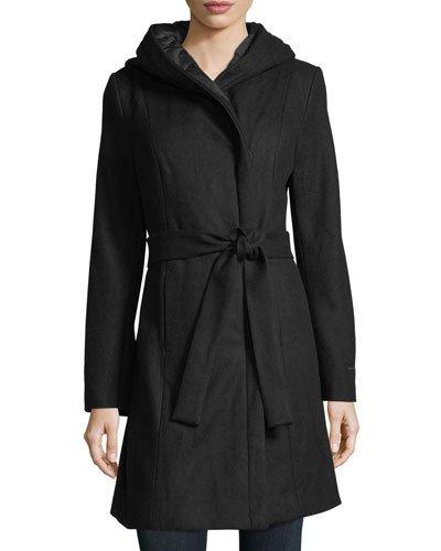 Kourtney Belted Wrap Coat