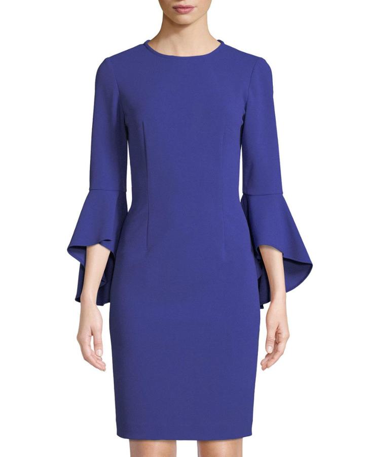 Georgie Cascading Bell-sleeve