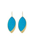 14k Electrifying Marquise Opal & Hematite Drop Earrings