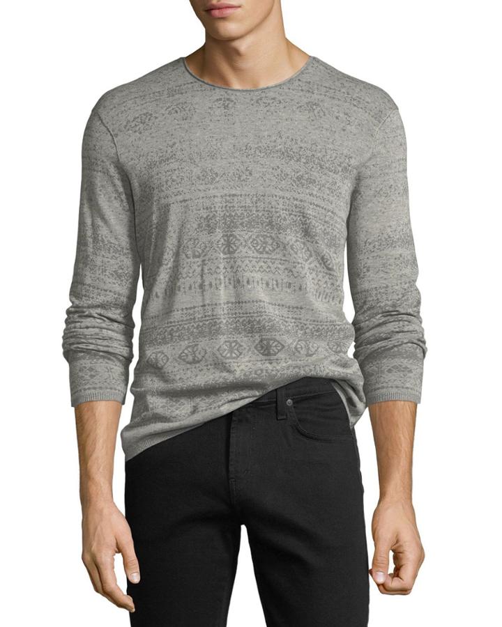 Graphic-print Crewneck