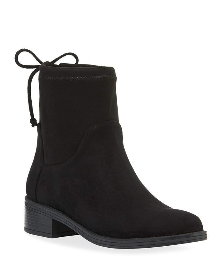 Regent Stretch Suede Weatherproof Booties
