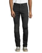 Men's Wight Fit Reversed Self Fabric Jeans