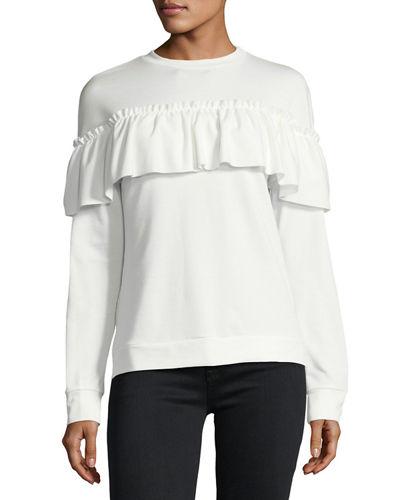 Ruffle-yoke
