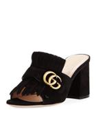 Marmont Suede Kiltie