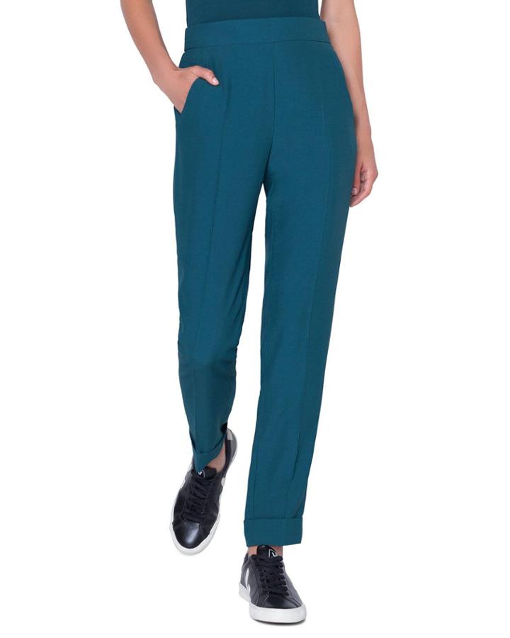 Chris Cuffed Stretch-crepe Pants
