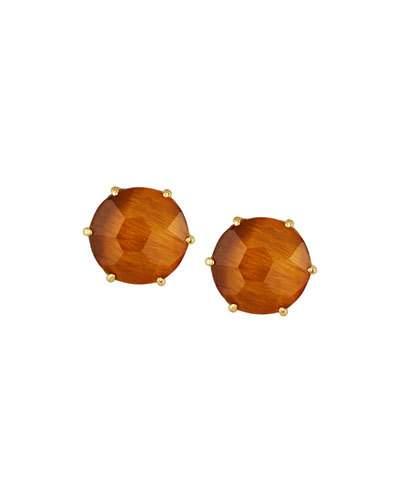 Rock Candy&reg; Medium Round Tiger's Eye Doublet