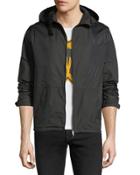 Hawk-print Wind-resistant Jacket