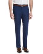 Gregory Flat-front Wool-blend Trousers
