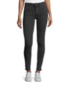 Skinny Jeans With Embroidered Graphic