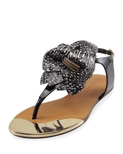 Skyler Floral T-strap