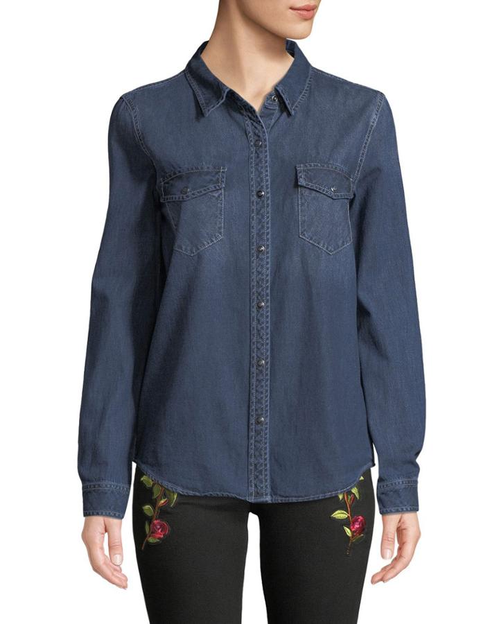Work Snap-button Denim