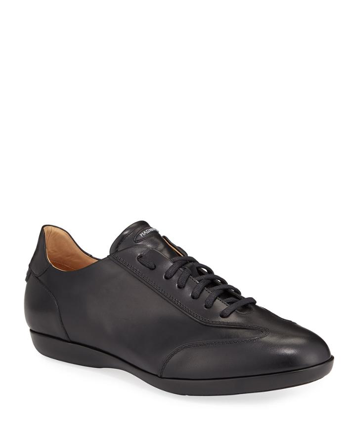 Men's Sleek Leather Fashion