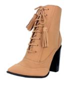 Jessie Tall Lace-up Booties