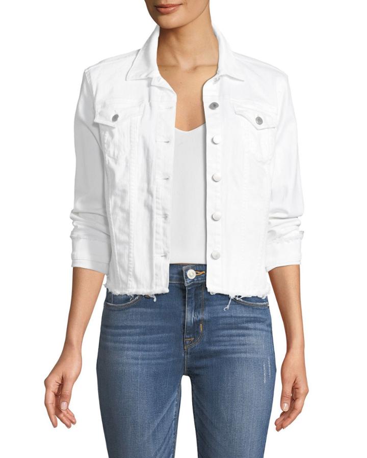 Frayed Denim Jacket