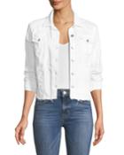 Frayed Denim Jacket