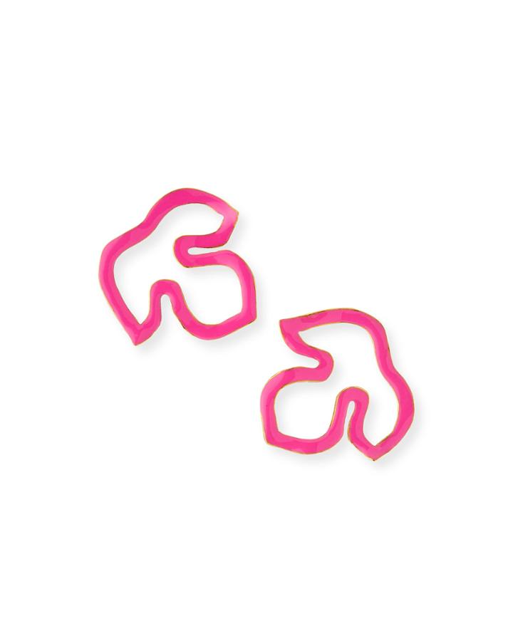 Foliage Silhouette Earrings