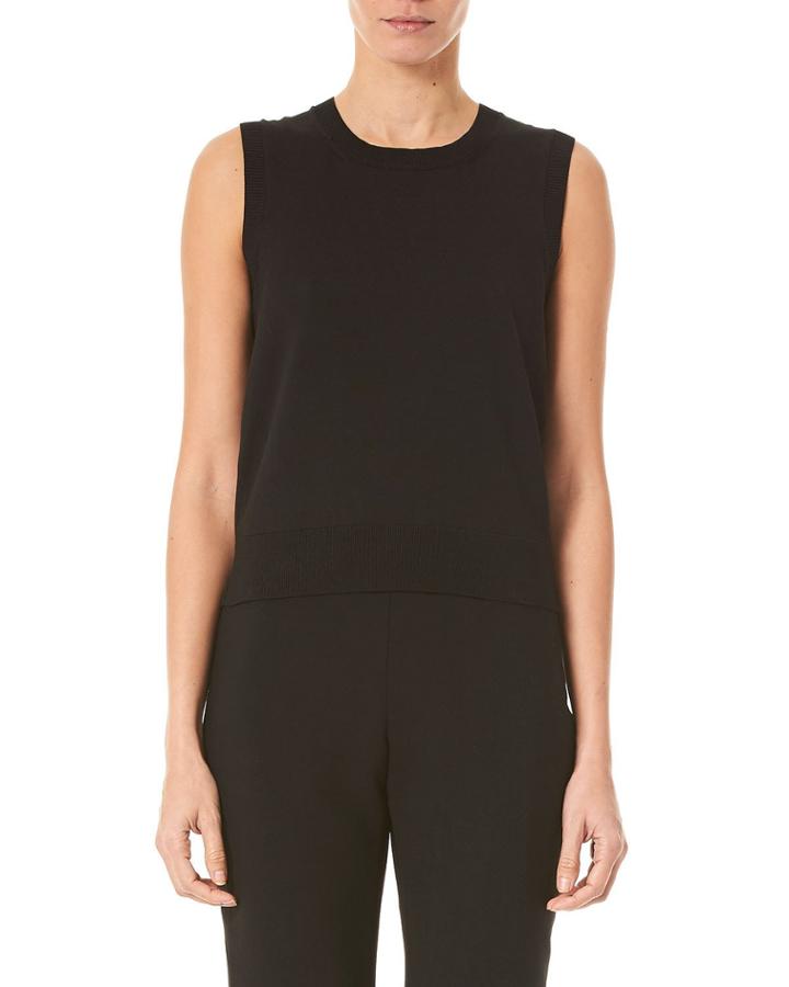 Sleeveless Silk-cotton